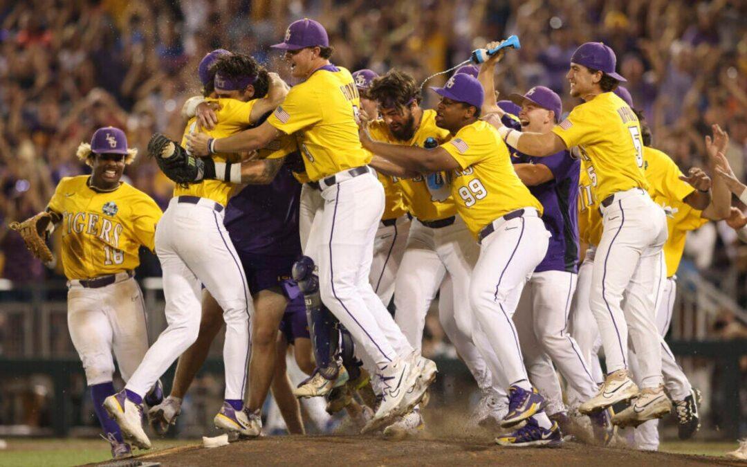 Lessons From LSU’s 2025 College World Series Victory For Aspiring College Baseball Athletes